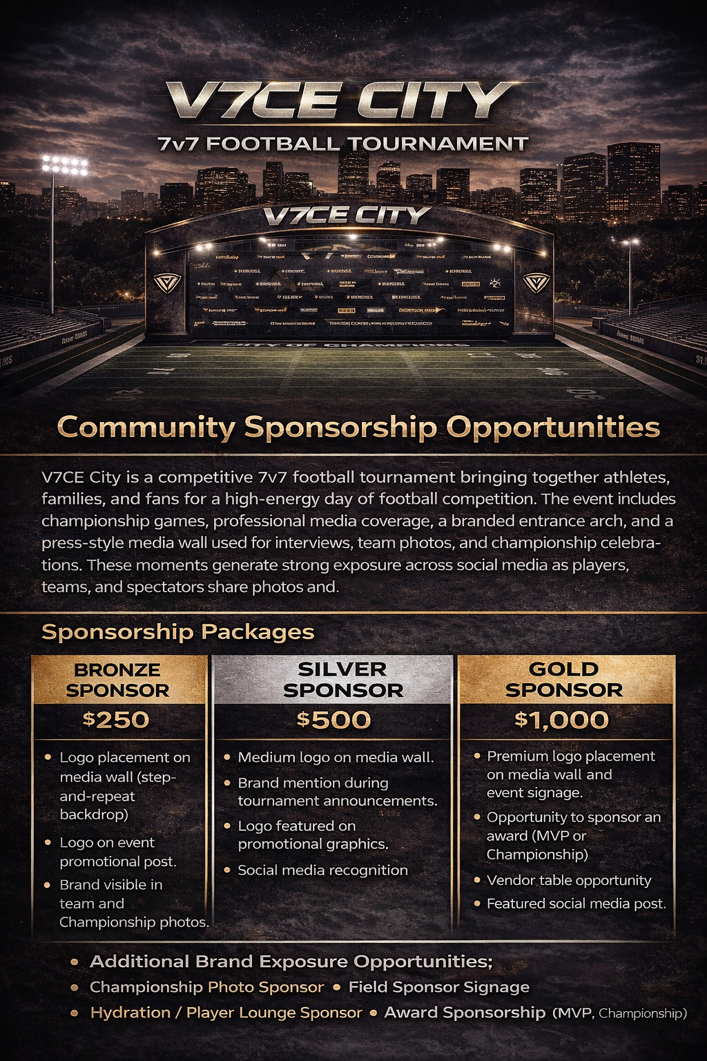 Sponsors & Donations